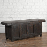 Indian Sideboard With Work Top Sideboard Natural Rustic